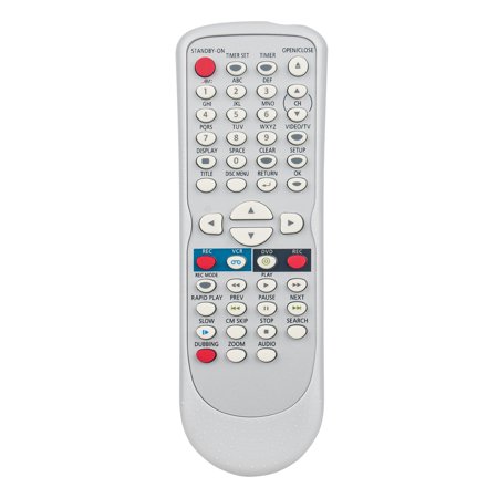 Vinabty NB654 Replaced Remote Control Fit For Funai WV20V6 VCR/DVD Player Recorder