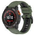thumbnail image 1 of 22mm Two-Tone Silicone Watch Strap Quick Release High Quality Universal Durable, 1 of 3