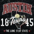 thumbnail image 2 of Junior's Lost Gods Austin Texas The Lone Star State Graphic Crop T-Shirt Black 2X Large, 2 of 4