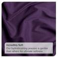 thumbnail image 5 of 2-Pack Fitted Bottom Sheets Split King - Premium 1800 Ultra-Soft Microfiber - Deep Pocket - 4 Twin XL Fitted Sheets (Split King, Plum), 5 of 8