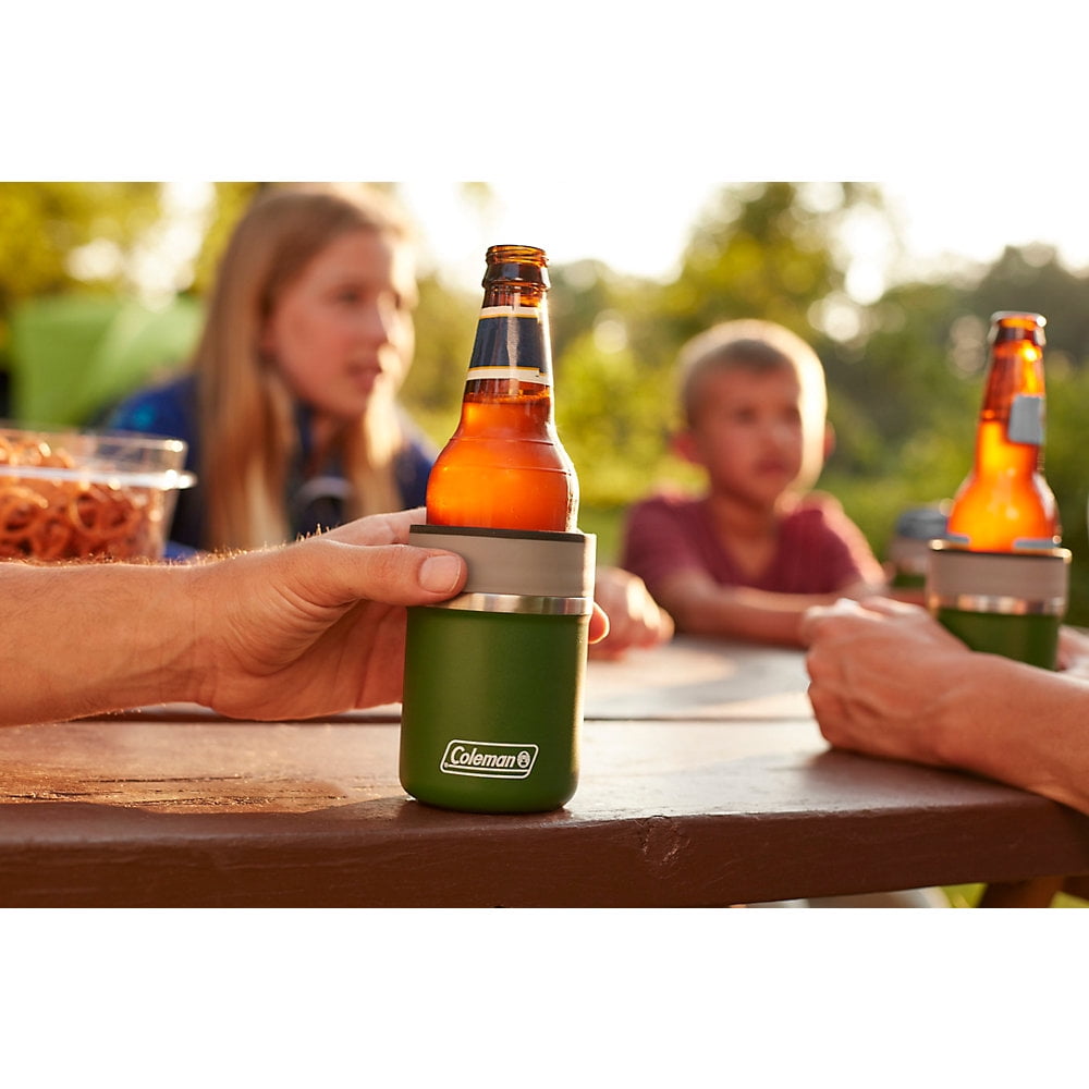 coleman lounger stainless steel can insulator