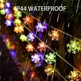 thumbnail image 6 of Outdoor Solar String Lights, 23FT 50 Led Solar Powered Fairy Lights with 8 Modes Waterproof Decoration Lights for Patio Garden Yard Trees Christmas Wedding Party Decor(Multicolor), 6 of 6