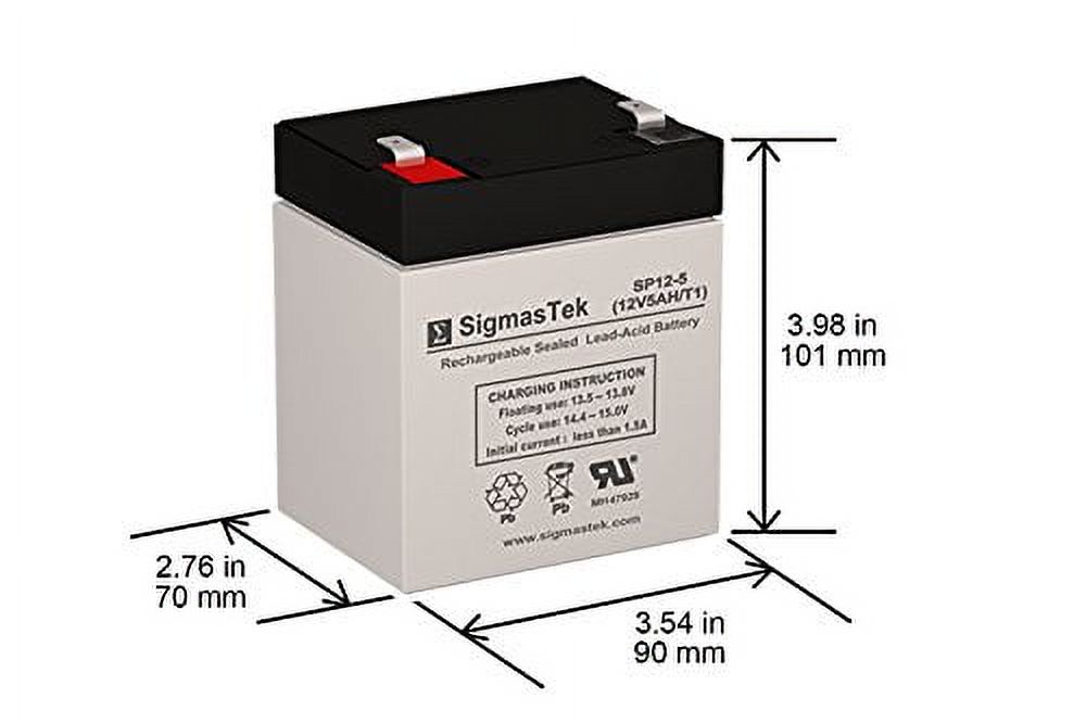 Toyo Battery 3FM4.5 6V 4.5AH Replacement Battery - image 2 of 2