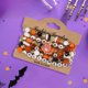 thumbnail image 5 of Decoraciones de Halloween, conjuntos de pulseras de Halloween, paquete de pulseras góticas de cuentas en capas, pulsera elástica apilable con diseño de calabaza araneida y fantasma espeluznante para a, 5 of 6