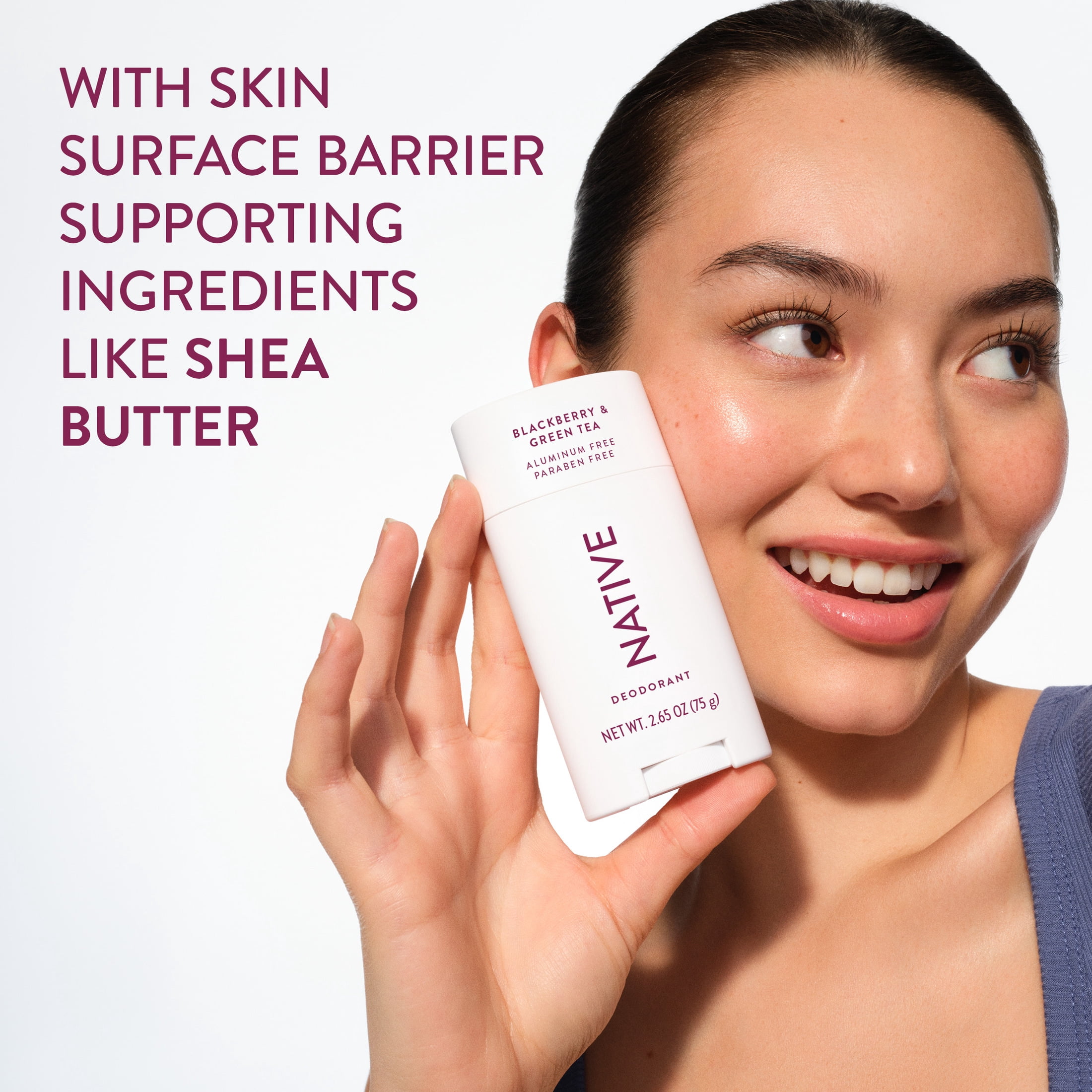 Native Aluminum Free Deodorant For Women, 72 Hour Solid Deodorant