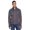 Carbon/ Oly Red, variant on North End 88697 Men's Flux Mélange Bonded Fleece Jacket