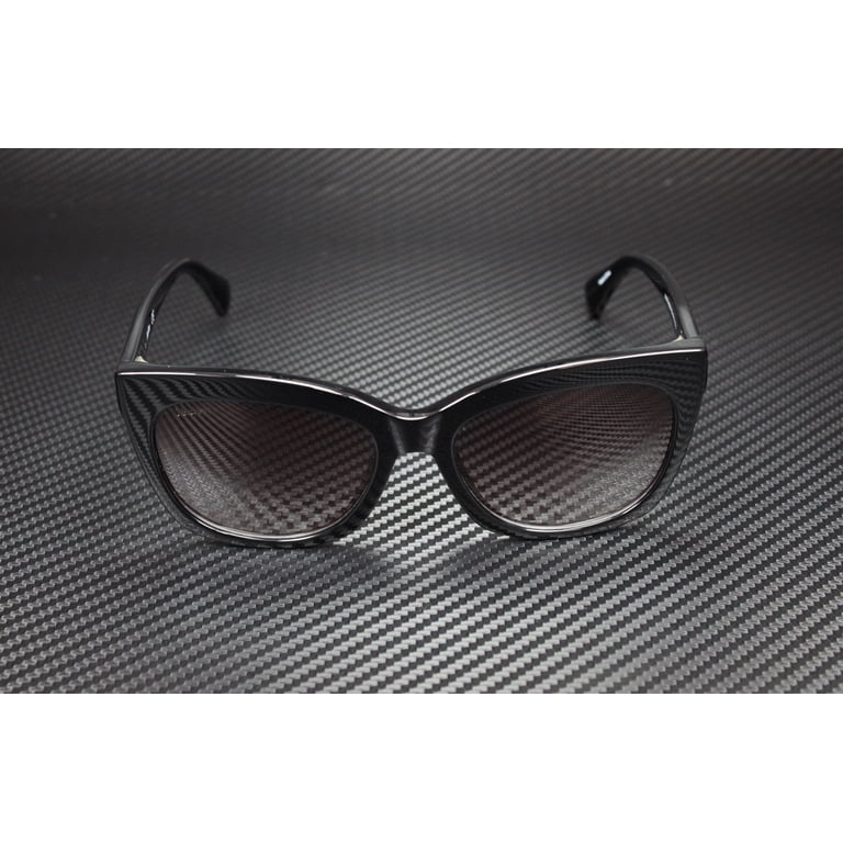 MaxMara MM0009 01B Shiny Black Gradient Smoke Plastic 55 mm  display picture 3
