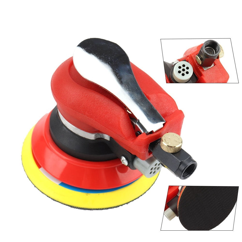 5''Inch Air Sander Pneumatic Polisher Tool Random Orbital Palm Grinder for Car Paint Rust Removal ,Widely Use