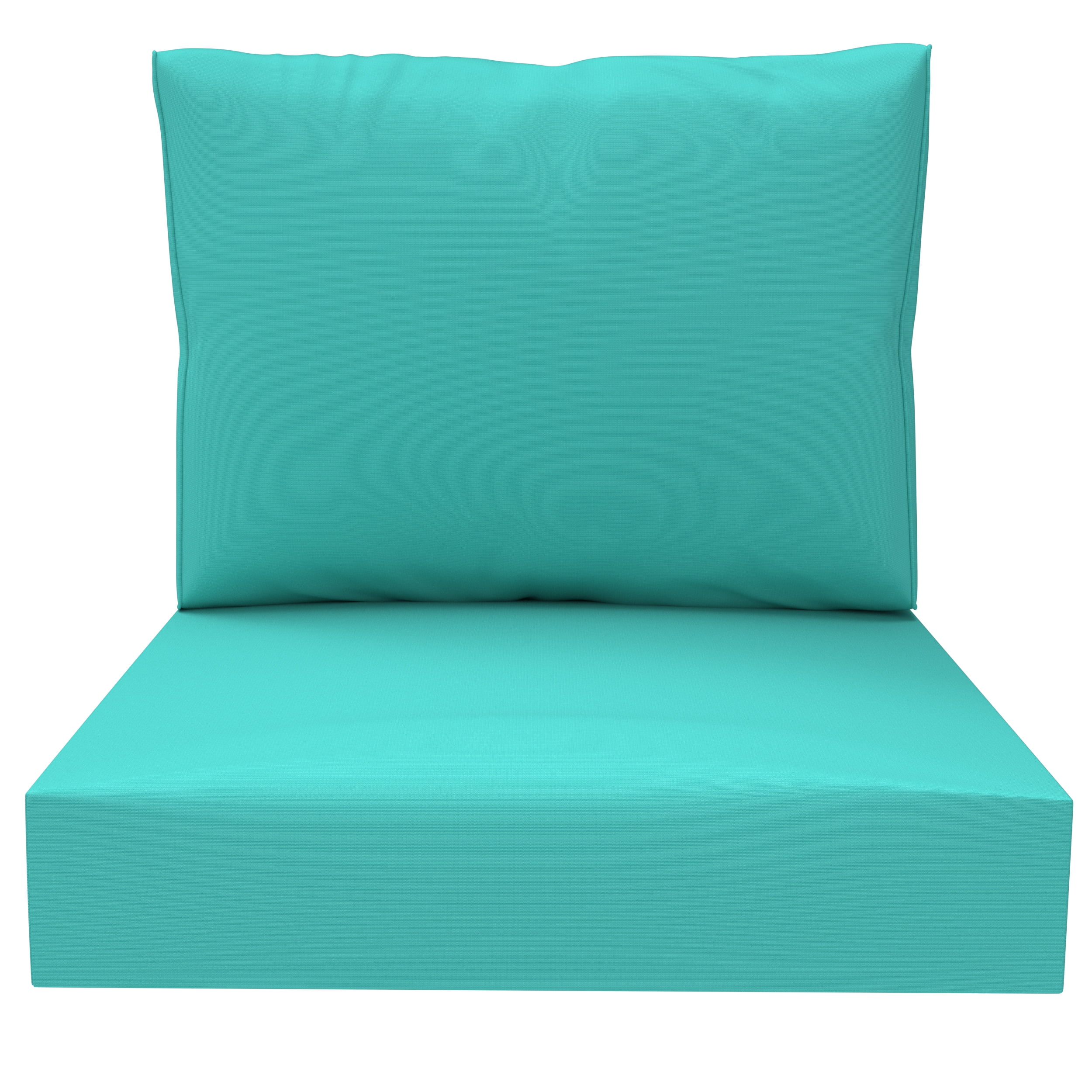 Covers&All Outdoor Sunbrella Deep Seat Cushion Set, Water, UV & Fade Resistant Patio Chair Cushions, High-Density 5" Thick Seat & Back Cushions for Outdoor Furniture