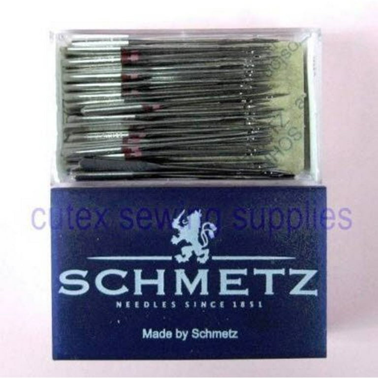 SCHMETZ needles 10 pcs (130/705H 2x70, 3x80, 1x90 + 130/705 H-J 1x90, 1x100  + 130/705 H-S 1x75, 1x90) - 130/705 H SORT. XVS - Strima
