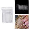 thumbnail image 3 of Juego de 120 uñas postizas de bailarina para practicar la manicura. Claro, 3 of 9