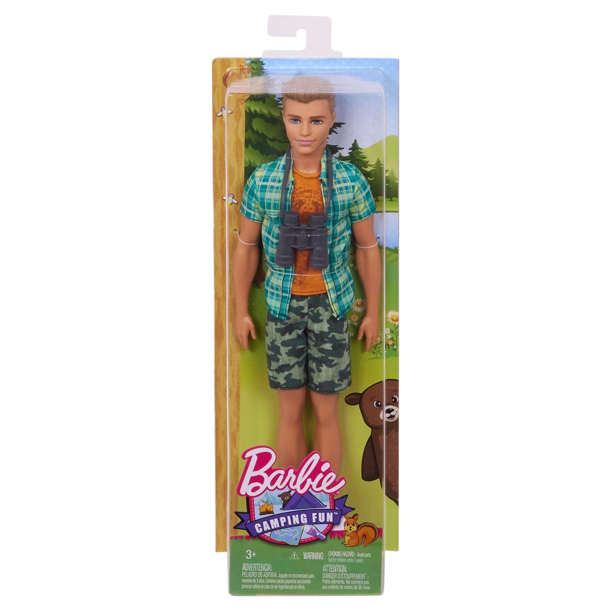 camping barbie walmart