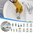 thumbnail image 1 of Botellas de Alcantarillado, Lapas de Flujo Inverso, Alta Presión de 5000 Psi, Lisas y Reactivas, Acero Inoxidable Duradero, Compatible con Agua Caliente, Conector de 1/4", Tamaño de 61 X 31 Mm, 1 of 1