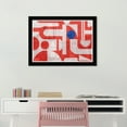 thumbnail image 3 of Wynwood Studio Abstract Logo Framed Retro Colorful Abstract Prints, 21" x 15", Black Satin Flat Frame, 3 of 7