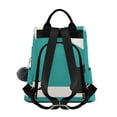 thumbnail image 2 of FORMRS Women's Travel Backpack Purse Anti-Theft Hidden Pockets Casual Shoulder Bag, Black Cat and Coffee, 2 of 7