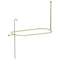 thumbnail image 2 of Kingston Brass ABT1040-2 Oval-Shape Shower Riser With Enclosure - Polished Brass, 2 of 4