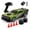 Green / 1 Battery, variant on 1/24 Scale 4WD RC Racing Car With Drift Tires Racing Tires LED Lights 2.4GHz Remote Control Hobby Grade Vehicle For Tracks Garages Pavement And Indoor Driving( Blue / 1 Battery )