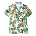 thumbnail image 5 of Womens Summer Tops T Shirts Lightweight Print Resort Button Down Tropical Floral Going Out Shirts, 5 of 6