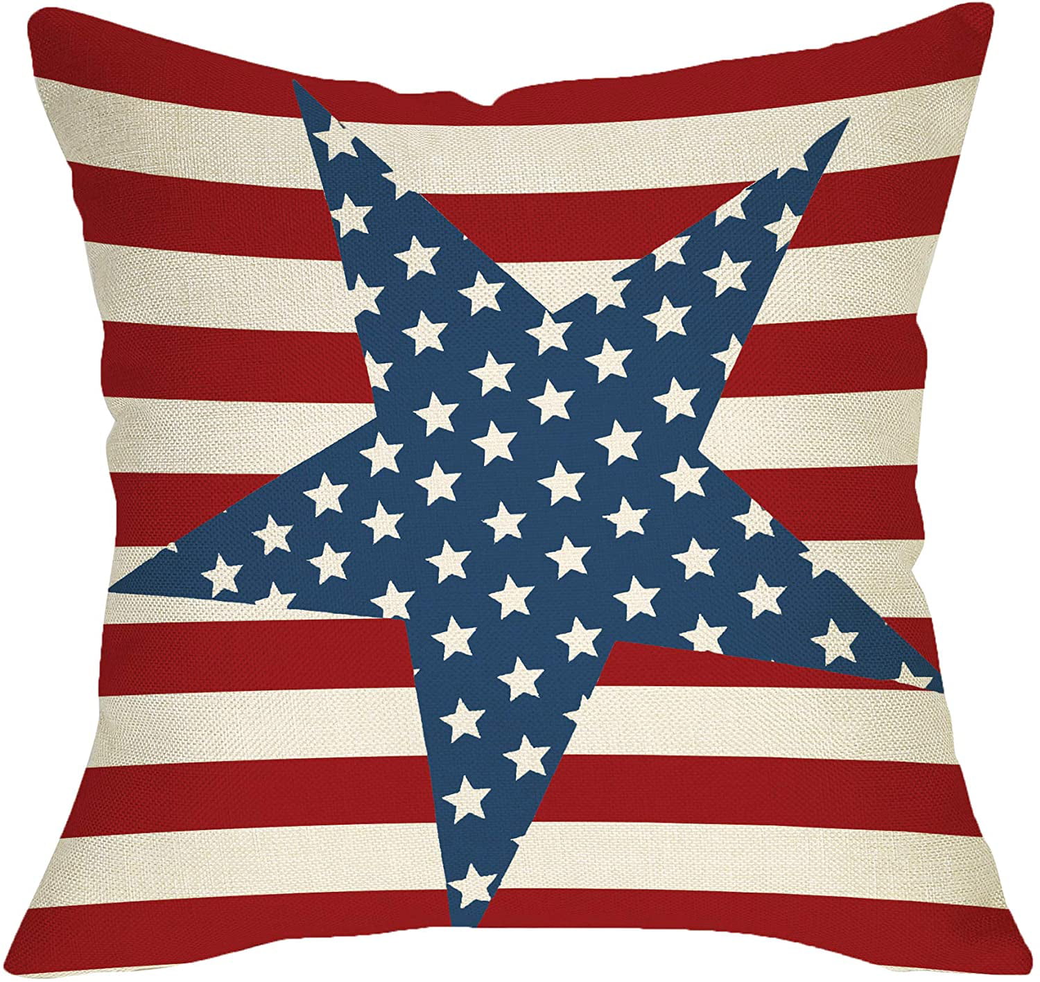 Flag Series Throw Pillow Covers Cases for Couch Sofa Home Decor 18 x 18 inches 