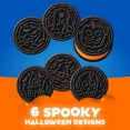 thumbnail image 3 of OREO Orange Creme Chocolate Sandwich Cookies, Limited Edition, Halloween Cookies, 18.71 oz, 3 of 18