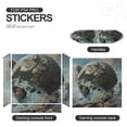 thumbnail image 5 of Decal Skin for PS4 Slim / PS4 Pro / PS4, Whole Body Vinyl Sticker Cover for Playstation 4 Console and Controller (Broken Planet-3), 5 of 5