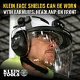 thumbnail image 4 of Klein Tools 60477 Replacement Face Shields Lens, Cap Style, Gray Tint, 4 of 8