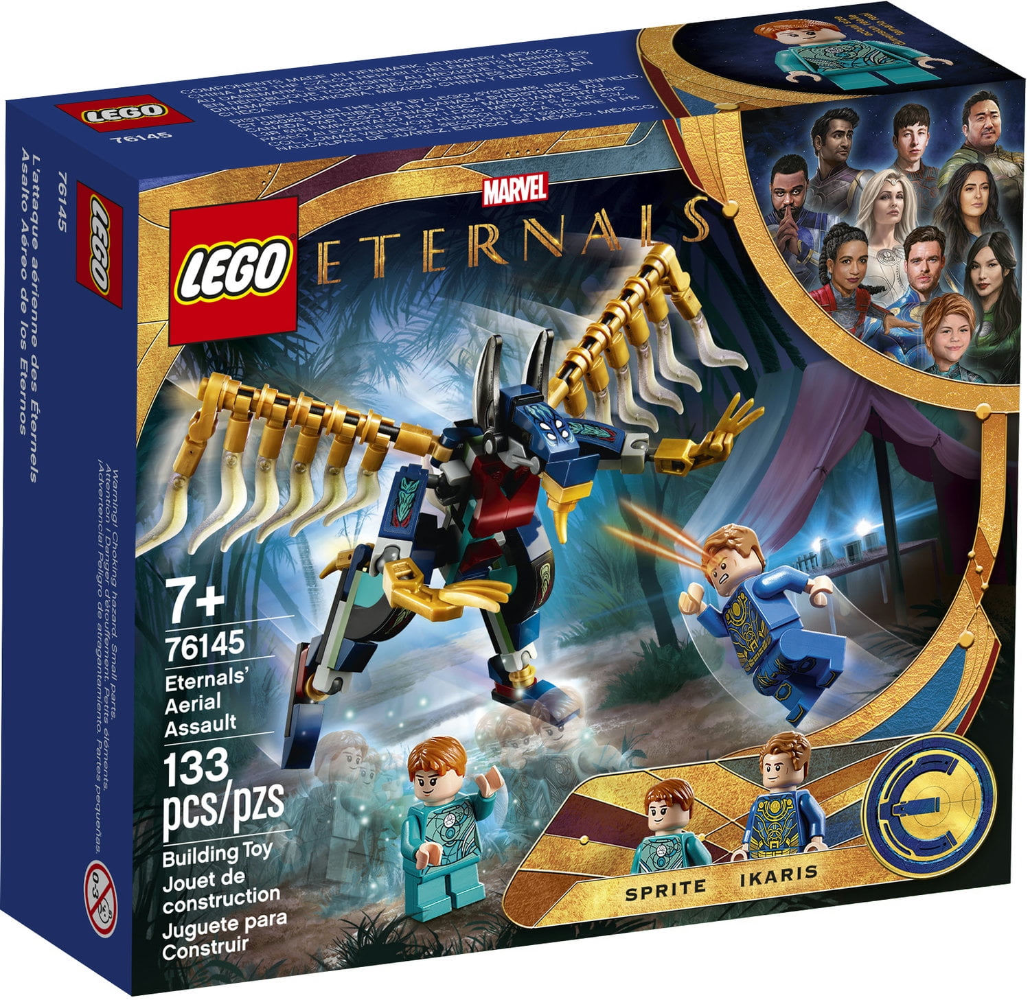 LEGO Marvel Eternals Aerial Assault Building Kit Nigeria Ubuy