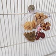 thumbnail image 3 of Acrylic Foraging Wheel Pet Parrot Rotatable Bite Resistant Puzzle Toy, 3 of 5
