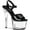 Black Patent/Clear, variant on Women's Pleaser Sky 309
