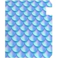 thumbnail image 4 of Coolnut Mailbox Cover Beautiful Mermaid Scales Post Mail Box Cover Magnetic Mail Wraps Cover Oversize 25.4" L x 20.78" W, 4 of 5