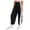Black, variant on TTAO Kids Boys Tear Away Basketball Pants Side Split Casual Sweatpants Street Dance Trousers Black 140