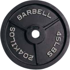 CAP Barbell Black Olympic Weight Plate-Size:35 lbs - image 2 of 2