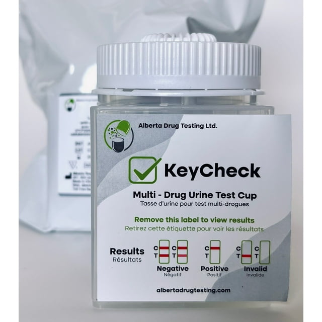 KEYCHECK MULTI - Tasse de TEST d'Urine DRUG - 1 TEST
