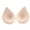 Beige, variant on Tear Drop Shape Breast Pad Invisible Bra Pad Insert Removeable Sports Bra Cups Inserts Chest Push Up Insert Pads for Swimsuit Bikini