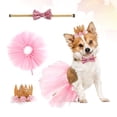 thumbnail image 1 of unbranded Vestido Para Perro Con Falda De Gasa Rosa Y Para Exteriores, 1 of 8