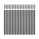 thumbnail image 1 of Uxcell Palos de Carbón de Sauce, Lápices de Carbón de Sauce de 4-5mm, Set de Suministros de Arte para Dibujo, Sombreado y Pintura para Artistas Principiantes (Negro, Paquete de 26), 1 of 5