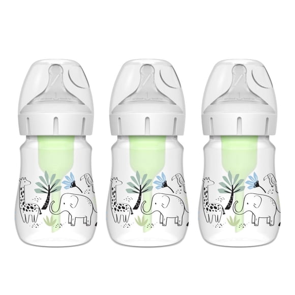 Pack 3 Biberones Dr Brown's Cuello Ancho Selva 5oz Options+