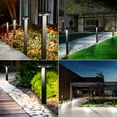 thumbnail image 5 of ROSHWEY 8PCS Solar Sidewalk Lights Outdoor Waterproof, Auto On/Off Solar Pathway Lights for Yard, Patio, Lawn, Walkway, Driveway, Cool Light, 5 of 6