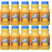 Sunny D Tangy Original Flavor - Refreshing 6.75 Oz Bottles, Bundle of 10 - Perfect for On-the-Go!