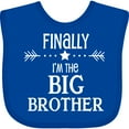 thumbnail image 3 of Inktastic Finally Im the Big Brother Boys Baby Bib, 3 of 4