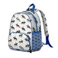 thumbnail image 2 of Rustic Deer Print Student Backpack – Vintage Hunting Design With Nordic Geometric Woodland Buck Nature Artistic Aesthetic, 2 of 6