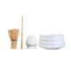 thumbnail image 5 of Conjunto de batidores Matcha de 4 unidades, batidor de bambú y soporte para cuchara, accesorios para preparar té con cucharadita japonesa Blanco, 5 of 9