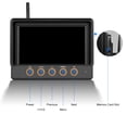 thumbnail image 2 of Kit de Cámara de Respaldo Inalámbrica con Monitor de 7 Pulgadas, Cámara de Visión Nocturna HD 720P IR Impermeable IP68 con Visión Trasera a BSD Compatible con Enfoque Manual para Tractor, Camión,..., 2 of 7