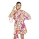 thumbnail image 5 of Vestido tipo kimono multicolor Roman Fashion /Juvenil, 11073 (Multicolor) multicolor G, 5 of 6