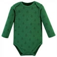 thumbnail image 4 of Hudson Baby Cotton Long-Sleeve Bodysuits, 3- Pack, Newborn- 24 Months, 4 of 5