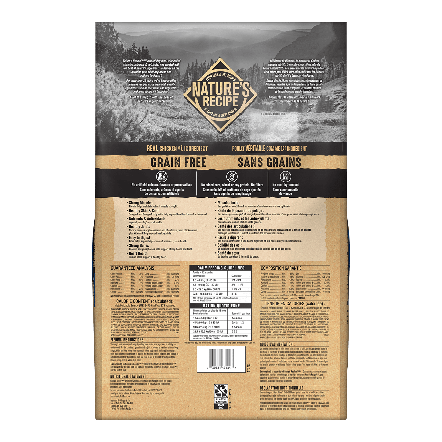 NR GF CHICKEN 5.4KG - FRENCH