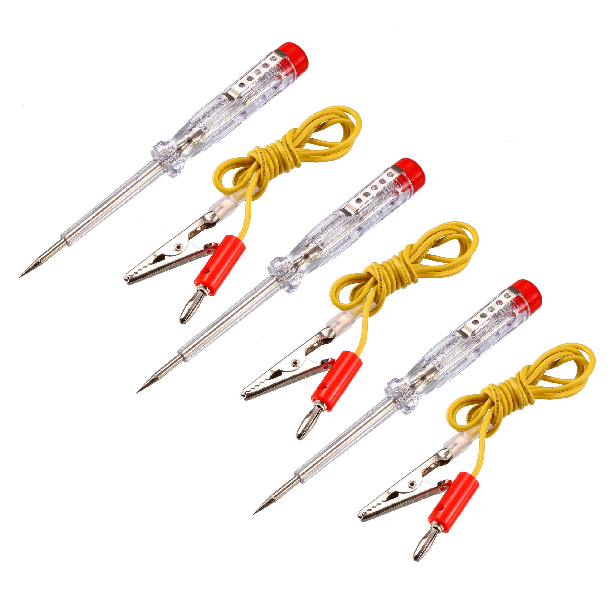 Voltage Tester Pen ,DC624V Neon Tube Circuit Test Electroprobe 3pcs