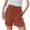 Red, variant on Plebaso Summer Shorts for Women Elastic Waist Casual Shorts Drawstring Womens Loose Wide Leg Shorts