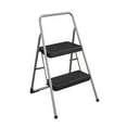 thumbnail image 1 of COSCO 2-Step Household Folding Steel Step Stool, (Platinum), 1 of 6