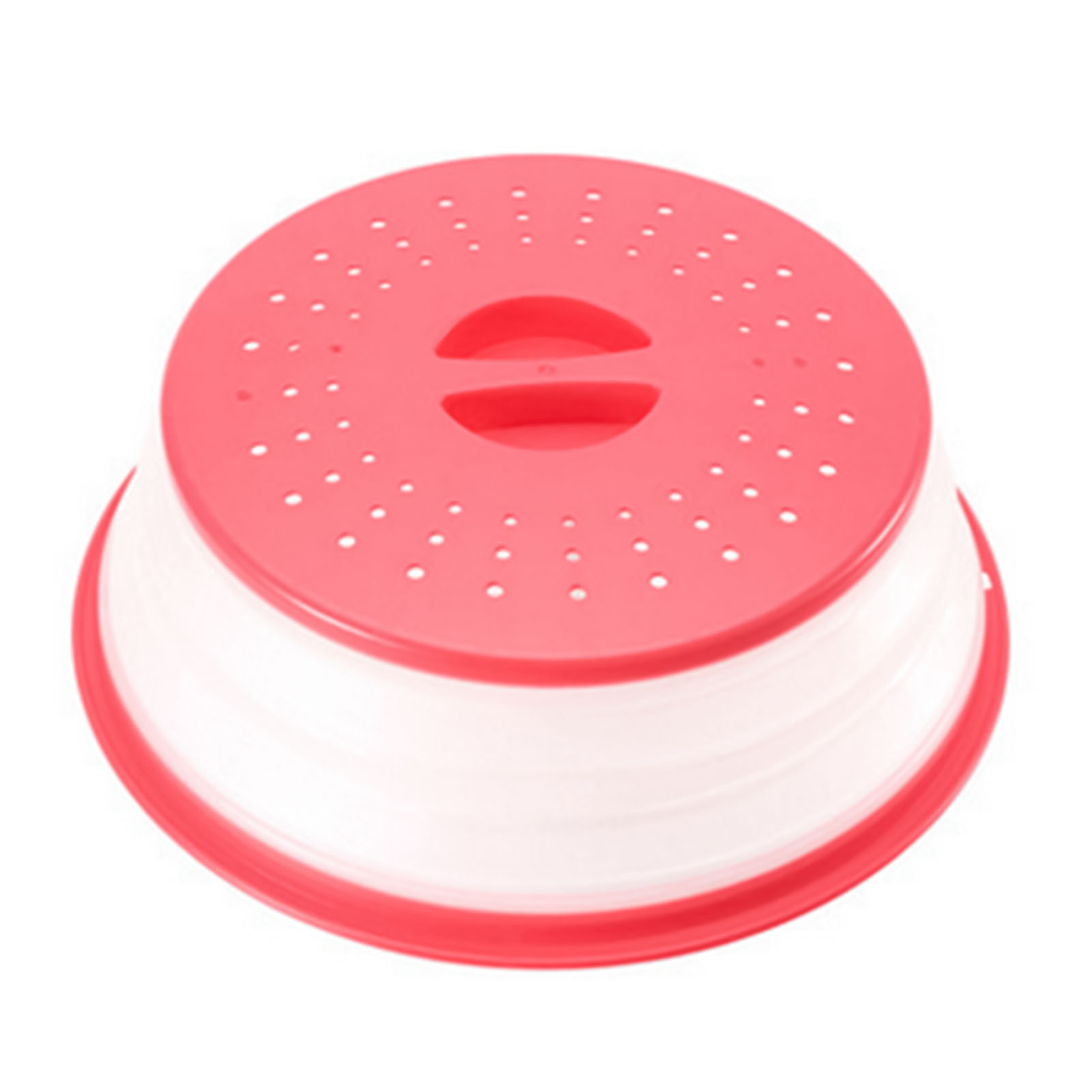 TOPOINT Vented Collapsible Microwave Food Cover Collapsible Silicone Microwave Splatter Cover